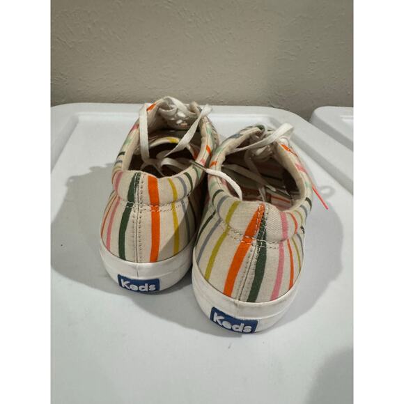 KEDS + Rifle Paper Co Anchor Happy Stripe Shoes Size 8 - Picture 3 of 9